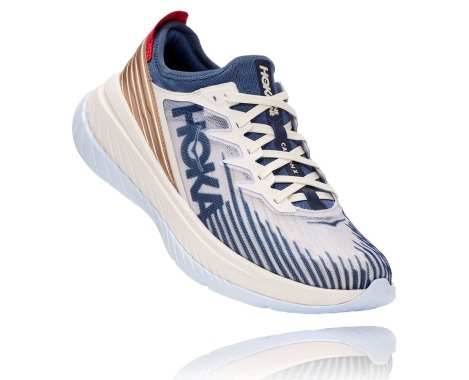 Sapatilhas Hoka One One Carbon X-SPE Portugal - Sapatilhas De Estrada Homem Branco - THPBCD-230